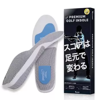 Стельки для гольфа VALLERY Premium, сертифицированные PGA Teaching Professional, стельки для гольфа с амортизацией, размер (Д 26-27см)