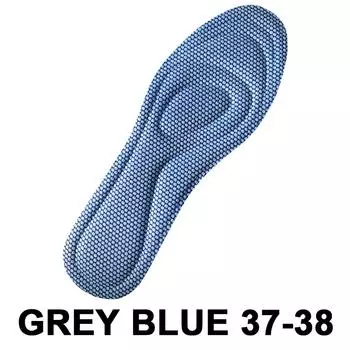 Стельки для обуви Дышащие стельки с поддержкой свода стопы для рабочей ходьбы (Серый 37-38)