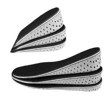 Стельки для увеличения роста из ЭВА — невидимые подпяточники для мужчин и женщин, идеально подходят для спорта и отдыха, дышащие и впитывающие пот. 2cm