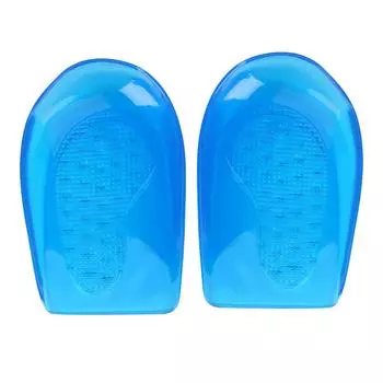 Стельки из силиконового геля Поддержка стопы Обувь Вставные подушечки Пяточная чаша (L)