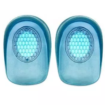 Стельки Подушечки для поддержки пятки Подушечки для ухода за подошвами Гелевые ортопедические силиконовые вставки Мягкие man