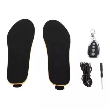 Стельки с подогревом 10-15 дюймов, регулируемая температура, эластичные электрические стельки с подогревом, грелка для ног