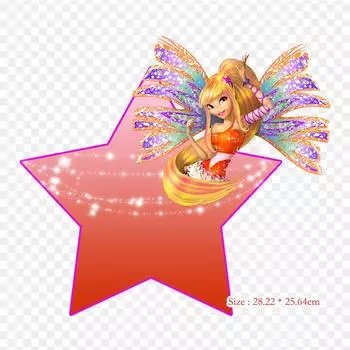 Стелла Аиша Блум термопереносные виниловые термопереводные наклейки для глажки футболок термонакладки для декора одежды