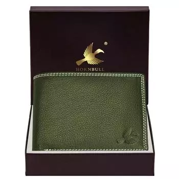 Stella оливково-зеленый кошелек из натуральной кожи для мужчин, безопасный подарочный набор с RFID, мужской кошелек для мальчиков, подарочный кошелек оливковый