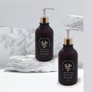 Stellahan Black Jean Raw Concentrate Black Ginseng Hair Shampoo, 1 pc, 500ml