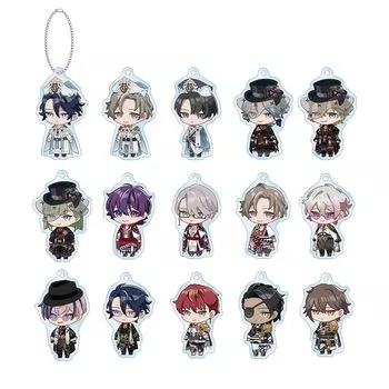 Stellarium of the Rotating Stars Trading Chibi Character Acrylic Keychains 2 Box of 15 Vol.