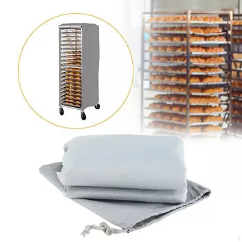 Стеллаж для хлеба — первоклассное решение для хранения в пекарнях серый