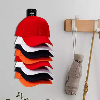 Стеллаж для хранения бейсболок, держатель для шляп, легкий органайзер для шляп для квартиры