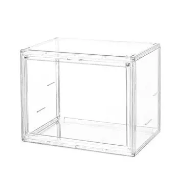 Стеллаж для хранения большой емкости, пылезащитный модельный ящик для хранения, прозрачный коллекционный витринный шкаф