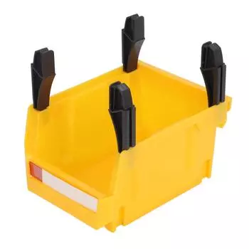 Стеллаж для хранения деталей, настенный, штабелируемый, магазинный ящик для инструментов, органайзер для винтов, утолщенный, наклонный