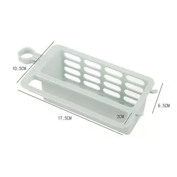 Стеллаж для хранения кранов Кухонная мойка Сумка для хранения губок Кухонная коробка для хранения розовый