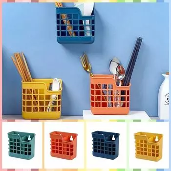 Стеллаж для хранения пластиковых палочек для еды, контейнер для хранения палочек для еды, клетка, сушилка для столовых приборов, держатель для ложки и вилки