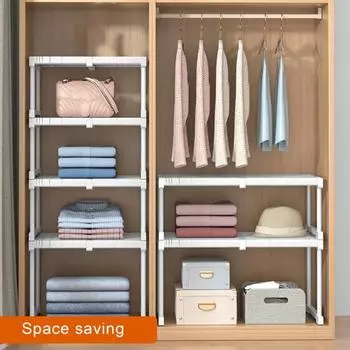 Стеллаж для хранения, полка для шкафа, сверхмощный отдельно стоящий штабелируемый кухонный шкаф под кладовку S