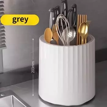 Стеллаж для хранения посуды, многофункциональная ложка, вилка, палочки для еды, стеллаж для хранения домашней кухонной утвари, стеллаж для хранения коробок белый
