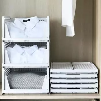 Стеллаж для хранения, прочный, экономящий место, пластиковый ящик для специй, складная полка для косметики, полка для всяких мелочей, товары для дома M