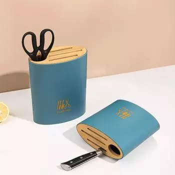 Стеллаж для хранения резца быстрого дренажа, вентиляция, прочный строительный резак из АБС-пластика, держатель для хранения кухонных принадлежностей M белый