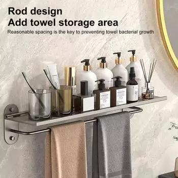 Стеллаж для хранения в ванной комнате Складной водонепроницаемый антикоррозийный большой подшипник нагрузки противоскользящий без ударов отель домашний шампунь органайзер для мытья тела полка для хранения раковины 30 cm