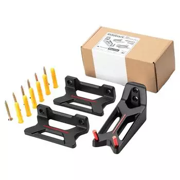 Стеллаж для хранения велосипедов Настенные сверхмощные стойки Вешалка Вертикальные настенные велосипедные крючки Вешалки A