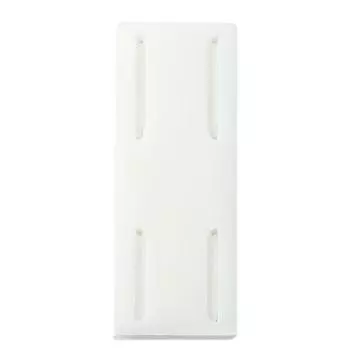 Стеллаж для хранения вещей Подвесное крепление Настенная подставка Компактный размер Удобная установка Бытовые принадлежности Органайзер для кабелей Товары для дома белый