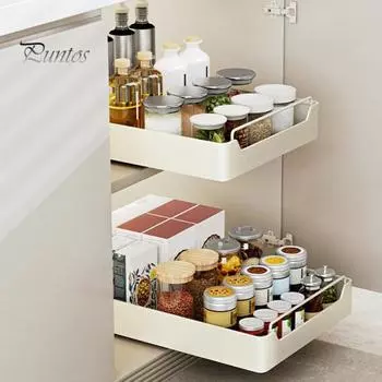 Стеллаж для хранения вещей Выдвижной ящик шкафа Прочная несущая конструкция Расширяемая конструкция Простая установка Многофункциональный органайзер S