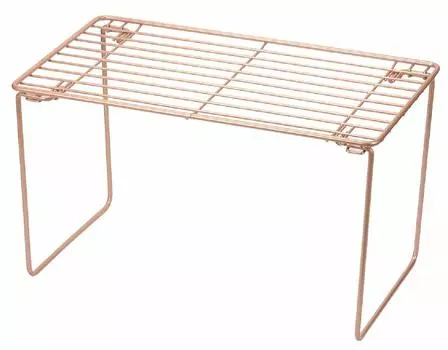 Стеллажи для хранения Pearl Metal L со складными ножками, цвет Gold HB-5141 золотой