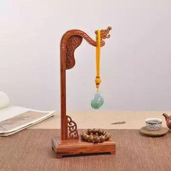 Стеллажи для ювелирных изделий из красного дерева, серьги, ожерелья, подвески, канцелярские принадлежности, ювелирные украшения, стеллажи для показа, реквизит, стойка из нефрита