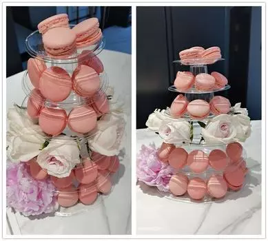 Стенд для демонстрации макарон, стойка для кексов, подставки для тортов, поднос из ПВХ для свадебных тортов, инструментов для украшения тортов на день рождения, форм для выпечки, инструментов для тортов