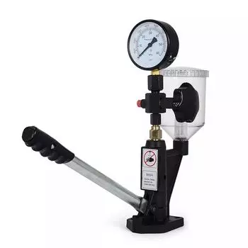 Стенд для проверки форсунокСпециальные инструменты для автомобилей, устройства для диагностики и регулировки дизельных форсунок чёрный