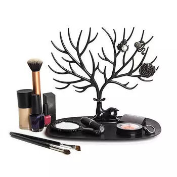 Стенд для ювелирных изделий с головой оленя, подвесной стенд для ювелирных изделий, серег и ожерелья WH белый