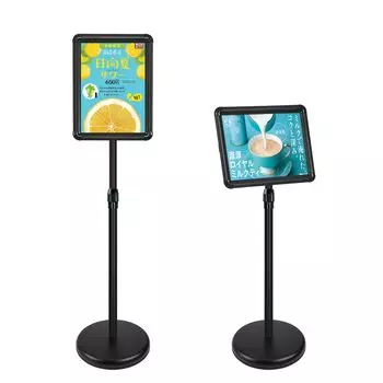 Стенд Mutualsign Информационный щит А4 Алюминиевый информационный щит Телескопическая стойка Информационный щит Стенд с меню Информация о компании Информационный щит Ресепшн