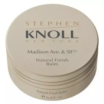 STEPHEN KNOLL Madison 58 Natural Finish Balm 50 г Набор воска для блеска для волос Salon