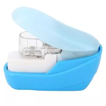 Степлер без иглы Портативный степлер без скрепок для 4 листов за один пресс Офисные школьные принадлежности