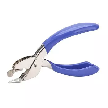 Степлер DFsucces Скрепки Не повреждает обычные офисные степлеры Скрепкоудалитель Удалитель, Удалитель, Бумага, Ручной, Компактный, Назначение, Канцелярские принадлежности, Документы, синий