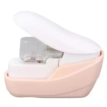 Степлер для бумаги без скрепок, экономящий труд, портативный мини-настольный степлер без иглы для офиса