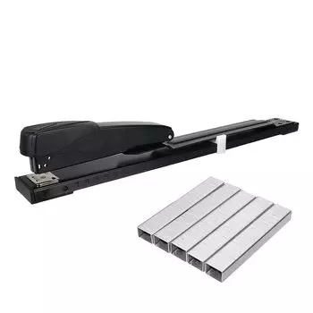 Степлер для сшивания внакидку Степлер для сшивания Степлер для сшивания Набор для временного сшивания Переплет книг с подушкой До 50 листов Противоскользящий