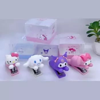 Степлер Sanrio, котенок, 1 шт., популярный персонаж в Корее