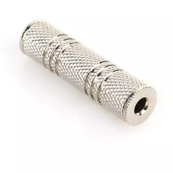 Стерео 3,5 мм Aux Female to Female Jack Аудио Соединитель Адаптер Удлинитель Разъема