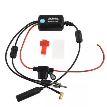 Stereo Aerial DAB AM FM Radio-Car Antenna Splitter-Signal AMP Booster Car Accessories Accesorios Para Auto Hight Quailtly CHINA