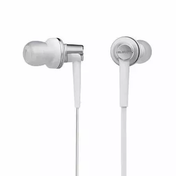 Стереонаушники ELECOM с плоским кабелем, драйвер большого диаметра, белый, противоспутывающий, 10,7 мм, 3,53 EHP-C3560WH