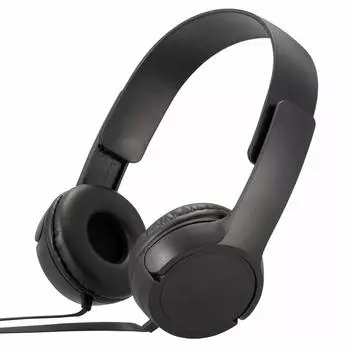 Стереонаушники Ohm Electric AudioComm H125 черные OHM HP-H125N-K 03-2281