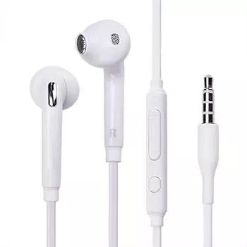 Стереонаушники-вкладыши для телефона для 9 Lite 8 7 Pro 6, гарнитура, музыкальный наушник с микрофоном чёрный