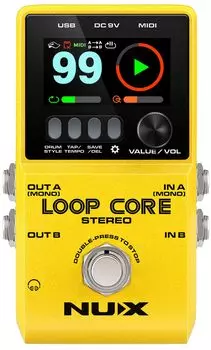 Стереопедаль Loop Core с цветным ЖК-дисплеем HD NU-X