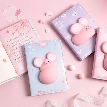 Стереоскопическая декомпрессия Эта цветная страница Иллюстрация Руководство по бухгалтерской книге Авокадо Дневник декомпрессии Блокнот Hamster C Purple