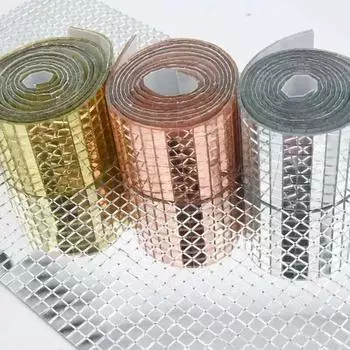 Стереоскопические акриловые зеркальные настенные наклейки, креативные самодельные зеркальные наклейки, самоклеящаяся мозаика, украшение для дома, нашивки KTV