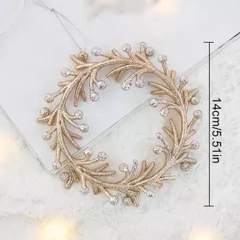 Стереоскопический Снежинка Венок Звезда Ангел DIY Рождественский Декор для дома