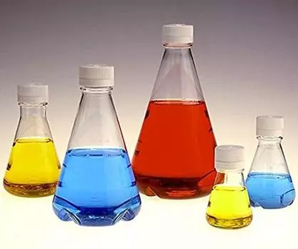 Стерильная колба Эрленмейера 125 мл (нормальный колпачок/низ перегородки) /1-8773-06