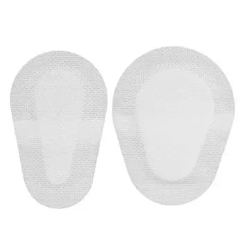 Стерильные нетканые подушечки для глаз Овальные подушечки для глаз Уход за ранами Повязка для глаз для защиты глаз 5.7 X 8.2cm