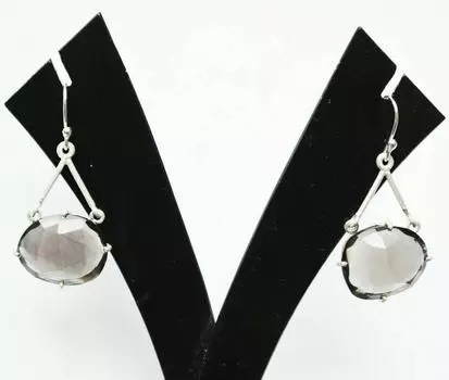 Sterling Silver Certified Onyx Handmade Earrings Christmas Gift For Beloved