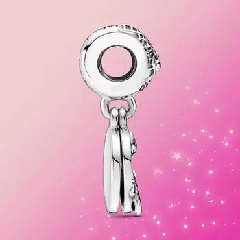 Стерлингового серебра 925 пробы Кошмар перед Рождеством Джек двойной подвеска подходит оригинальный модный женский браслет ювелирные изделия подарок