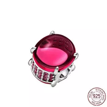 Стерлингового серебра 925 пробы, воздушный шар с медведем, бусины для мамы, очаровательные оригинальные модные браслеты «сделай сам», Plata Ley, очаровательные браслеты для женщин, подарок, ювелирные изделия «сделай сам»